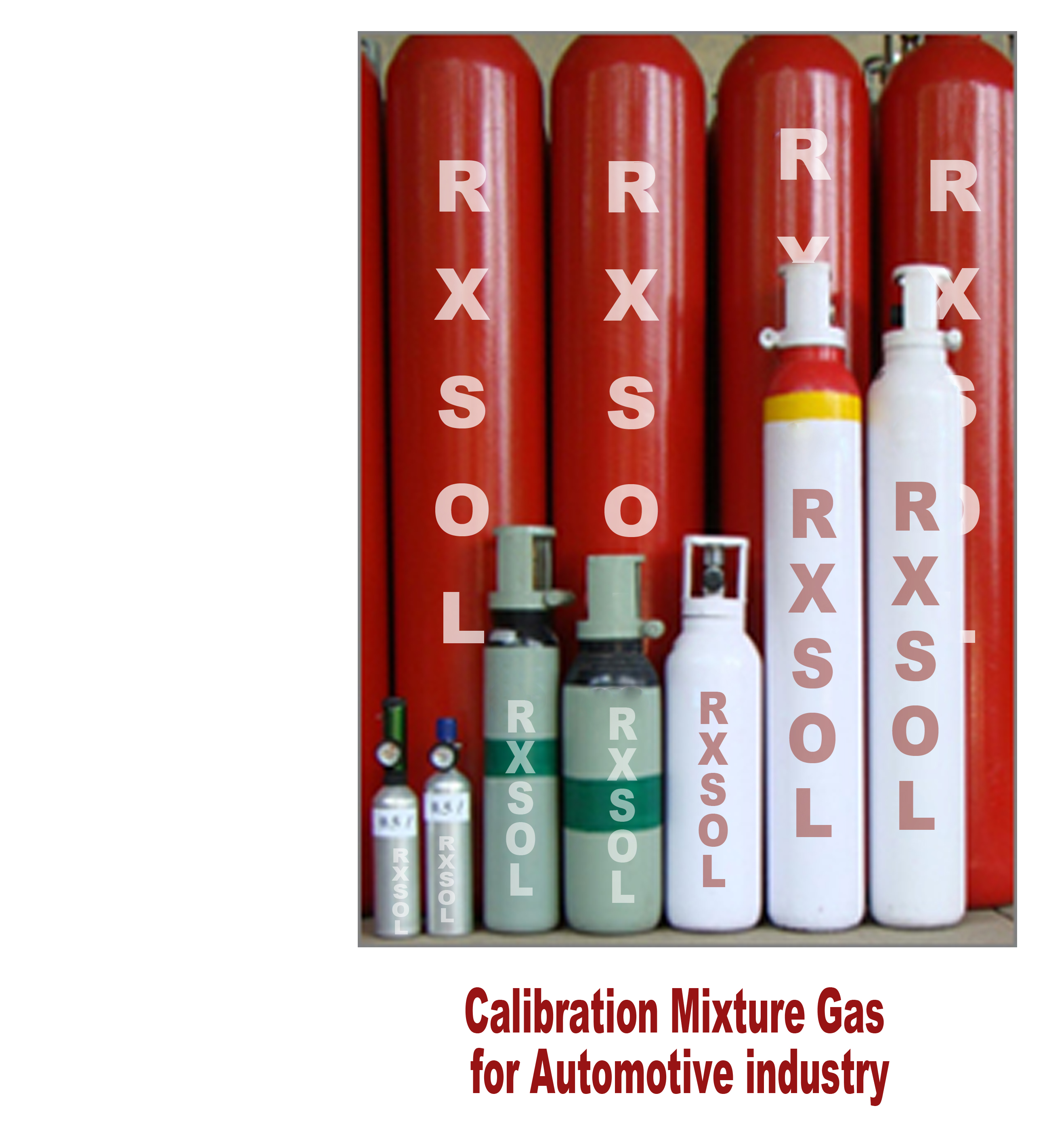 Calibration Mixture Gas for Automotive Industry